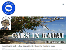 Tablet Screenshot of carsinkauai.com